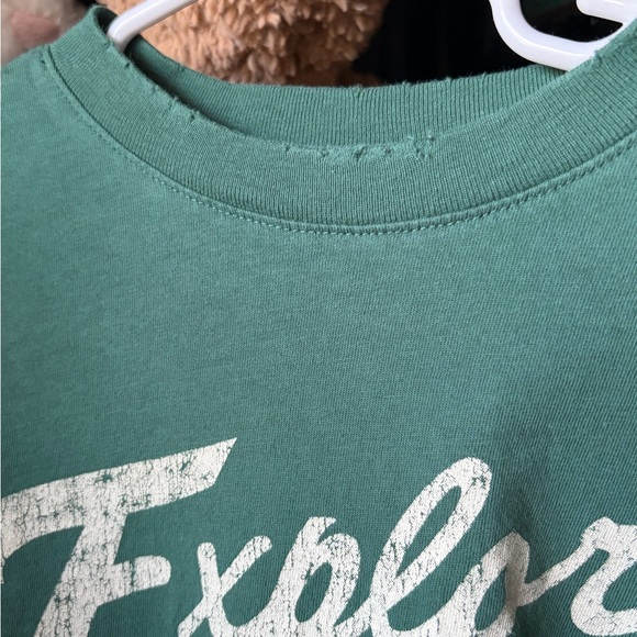 Explore The Great Outdoors Graphic Kids Shirt - Picture 2 of 3